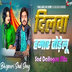 Dilwa Hamar Todelu Panakaj and NehaSong Bhojpuri Sad Dailogue Mix High Bass