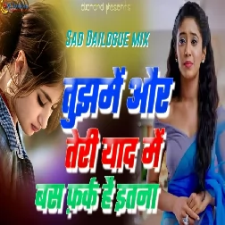 Tujh Mein Aur Teri Yaad Mein DJ Remix Sad Dailogue Mix High Bass