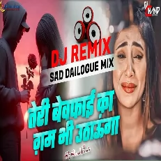 Teri Bewafai Ka Gham Bhi Uthaunga  Sad Dailogue Mix High Bass