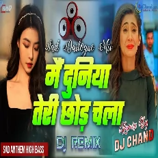 Mai Dunia Teri Chhod Chala  Sad Dailogue Mix High Bass