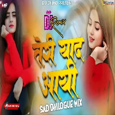 Aai Aai Teri Yaad Aai Sad Dailogue Mix High Bass DJ song