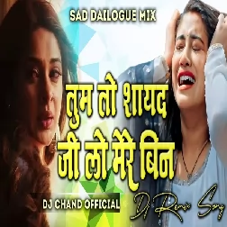 Tum To Shayad Jee Lo Mere Bin Sad Dailogue Mix High Bass